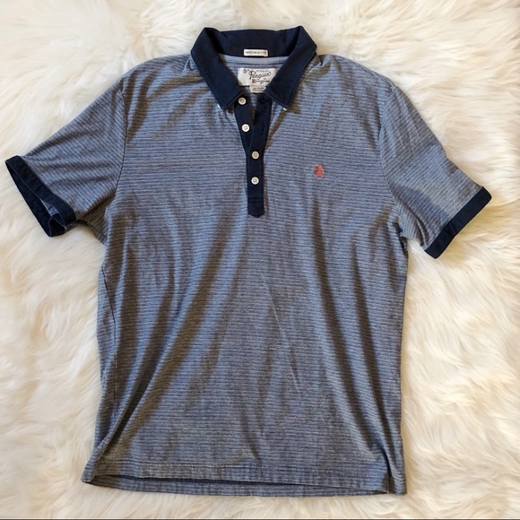 penguin heritage slim fit polo